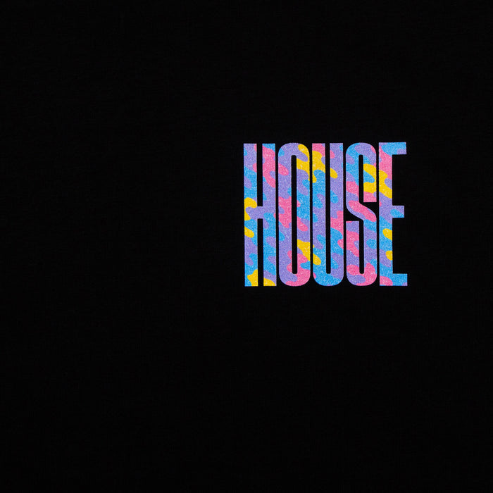 Crest Haze Higher House - Tshirt - Black