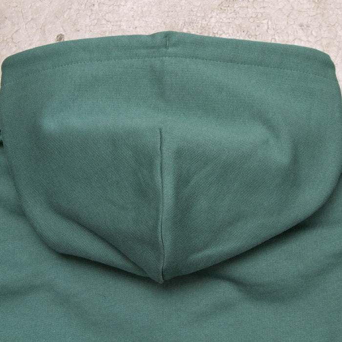Illegal Rave Crest - Zipped Hood - Green