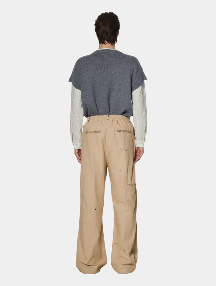 STITCHED TROUSERS