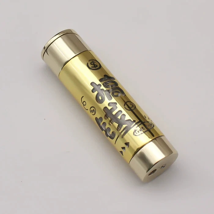 TG00363 Creative Panlong Cool Flash Lighter Metal Plastic Wind Proof Inflatable Cigarette Lighter Smoking