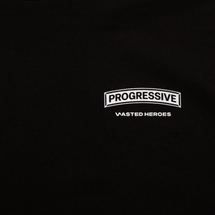 W Progressive House Architects Back Print - Tshirt - Black