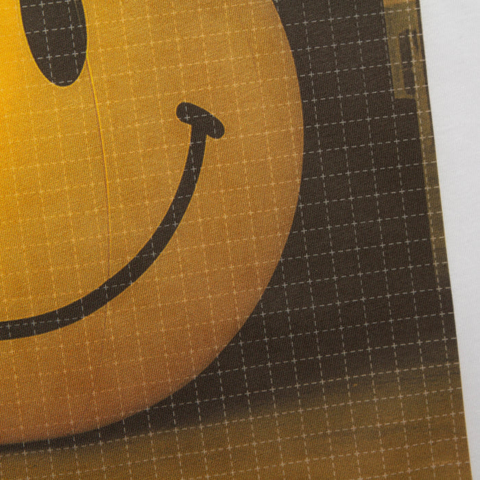 Warehouse Smiley Trip Front Print - Tshirt - White