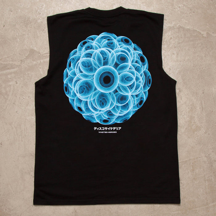 047 Disco Psychedelia - Tank Tshirt - Black