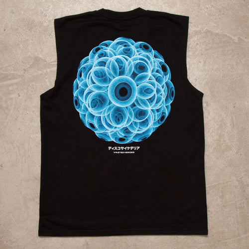 047 Disco Psychedelia - Tank Tshirt - Black