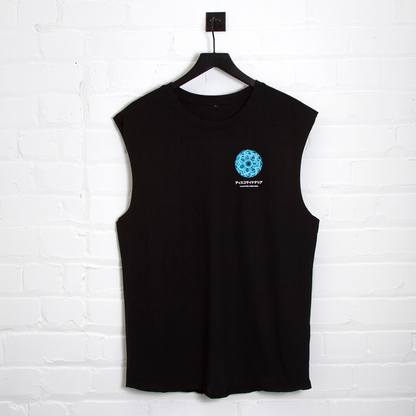 047 Disco Psychedelia - Tank Tshirt - Black