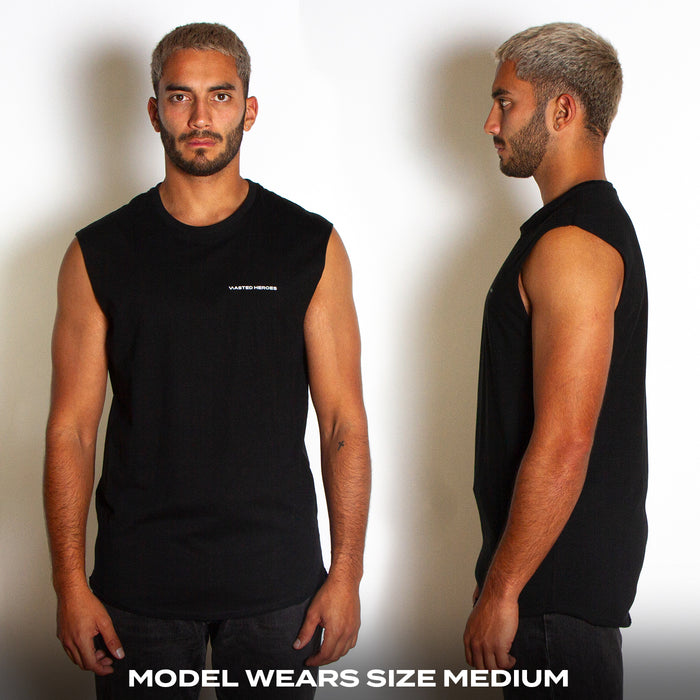 047 Disco Psychedelia - Tank Tshirt - Black