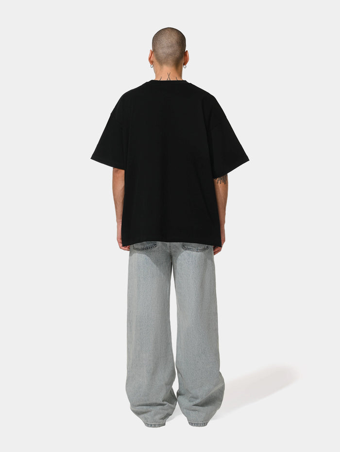 1886 Classic oversized T-shirt- BLACK