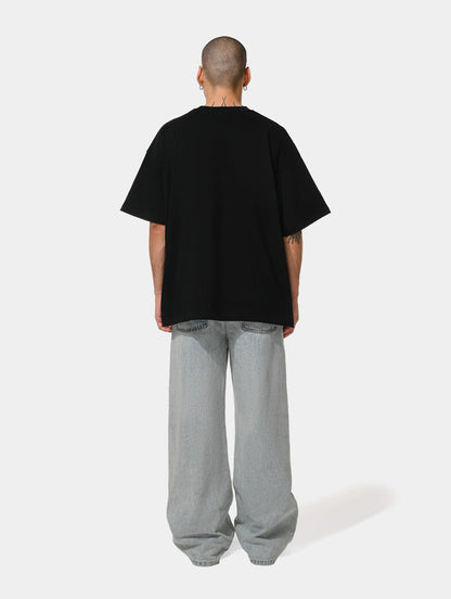 1886 Classic oversized T-shirt- BLACK