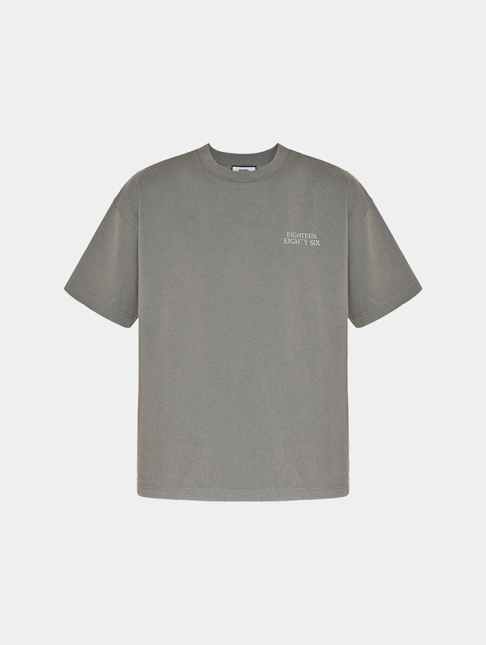 1886 Classic oversized T-shirt -GREY