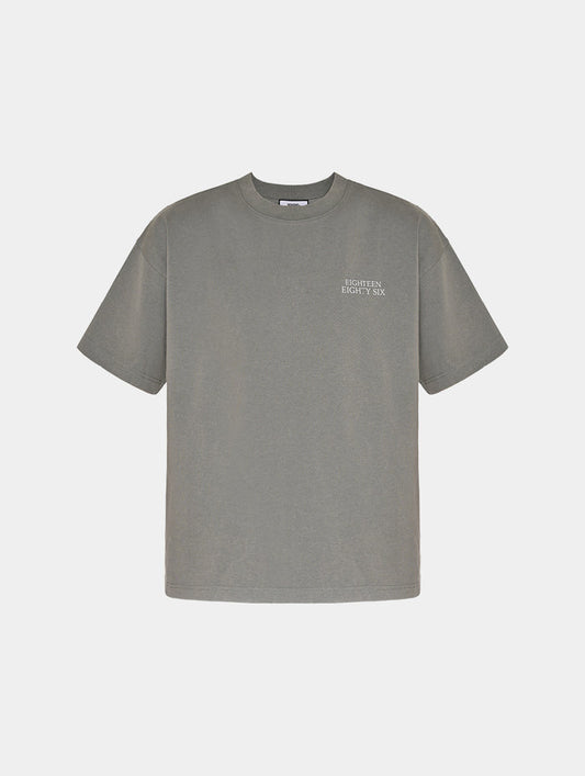 1886 Classic oversized T-shirt -GREY
