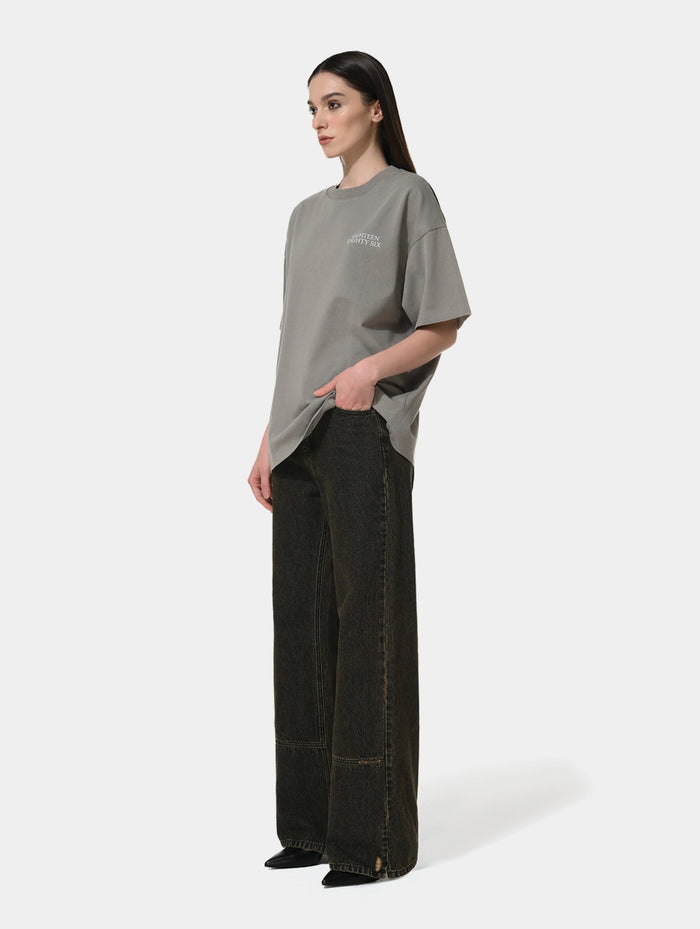 1886 Classic oversized T-shirt -GREY