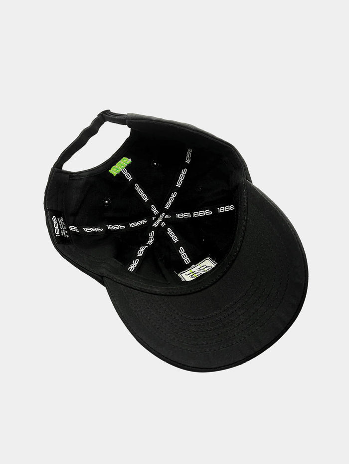 1886 LOGO CAP - BLACK
