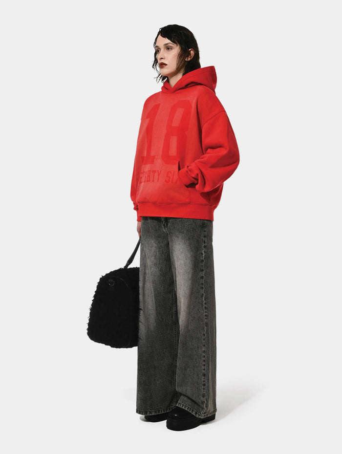 1886 SHADOW HOODIE- RED