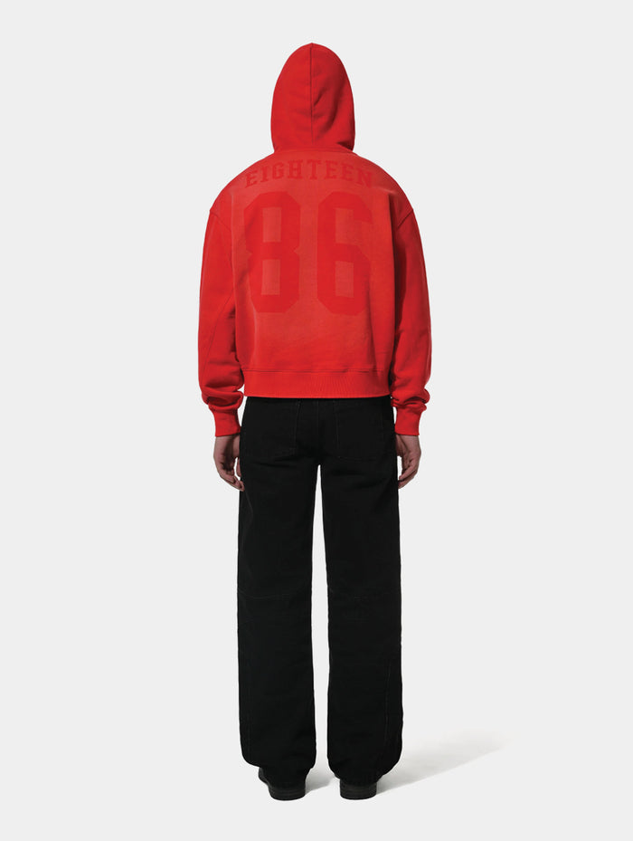 1886 SHADOW HOODIE- RED