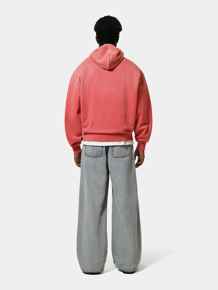 1886 SHADOW ZIP HOODIE- RED