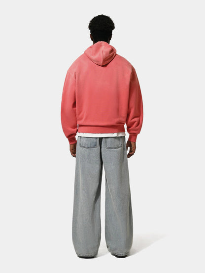 1886 SHADOW ZIP HOODIE- RED