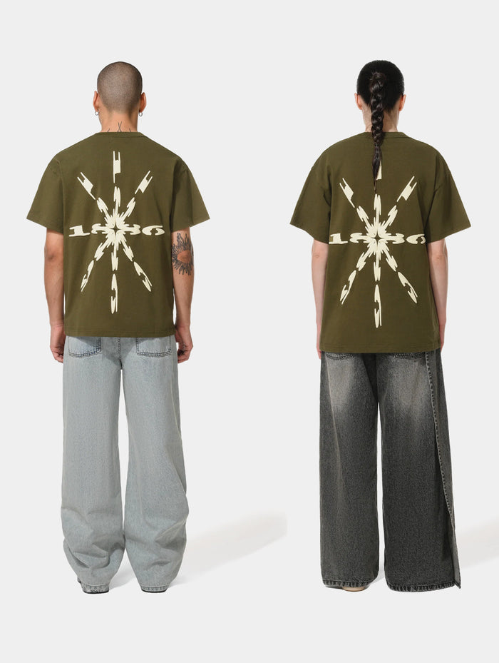 1886 SPARK T-SHIRT - OLIVE