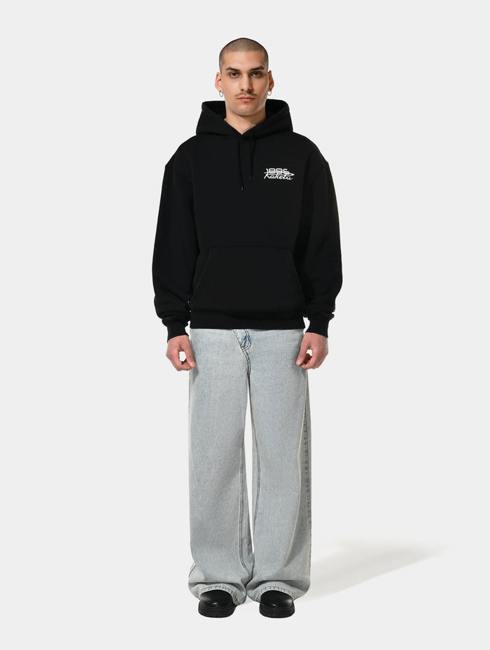 1886 X RAKETA DIAL HOODIE - BLACK