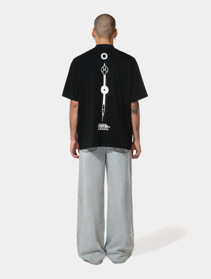 1886 X RAKETA DIAL TEE - BLACK