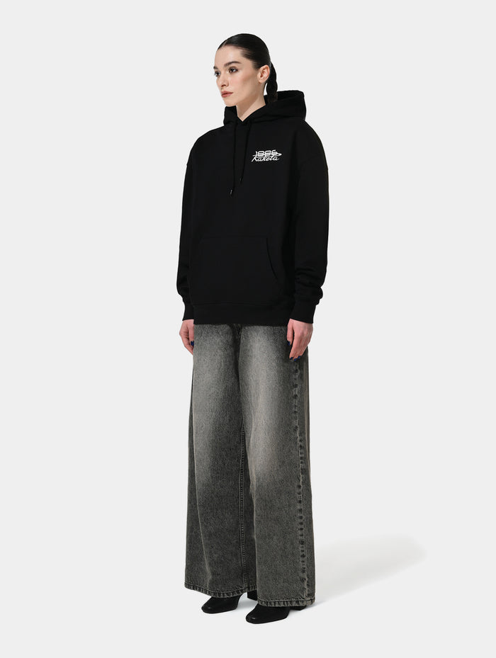 1886 X RAKETA ROCKET HOODIE - BLACK
