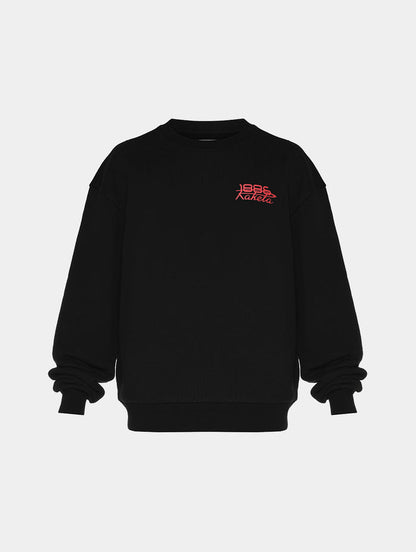 1886 X RAKETA TIMEPIECE SWEATSHIRT - BLACK