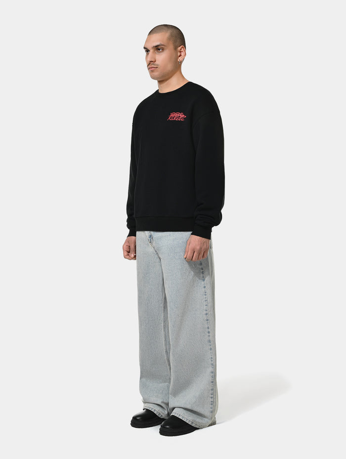1886 X RAKETA TIMEPIECE SWEATSHIRT - BLACK