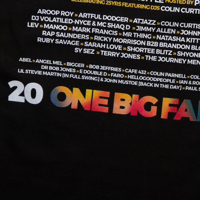 2026 Family Back Print - Tshirt - Black