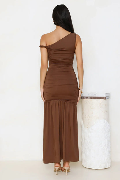 Forever Style Off Shoulder Maxi Dress
