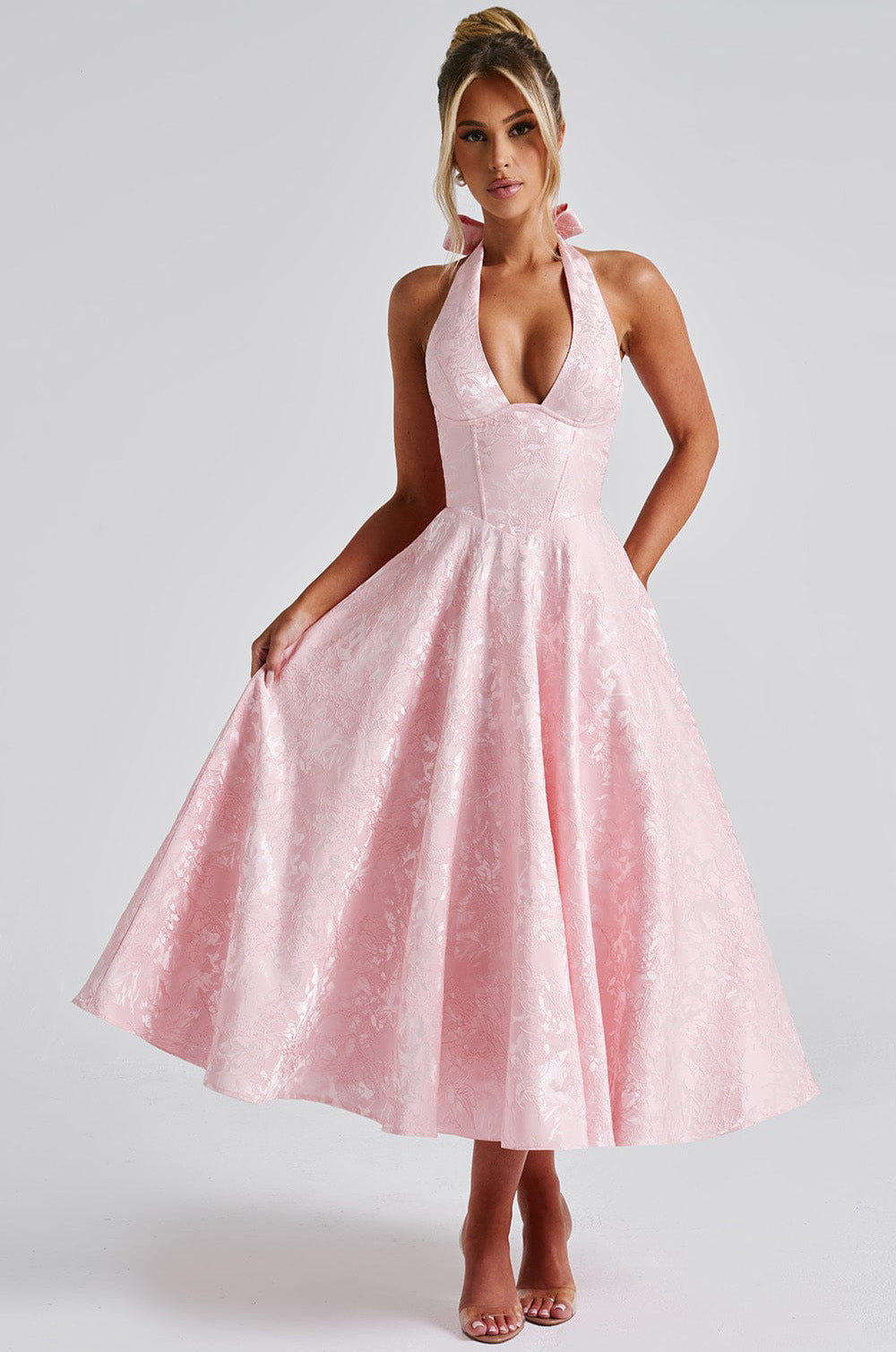 Livette - Elegance Open Midi Dress