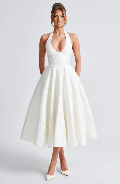 Livette - Elegance Open Midi Dress