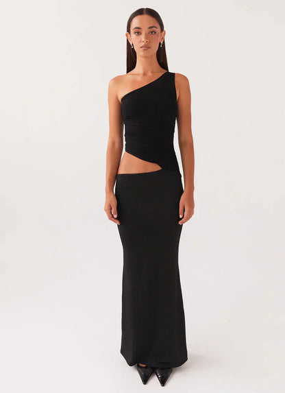 Mia Asymmetrical Long Dress