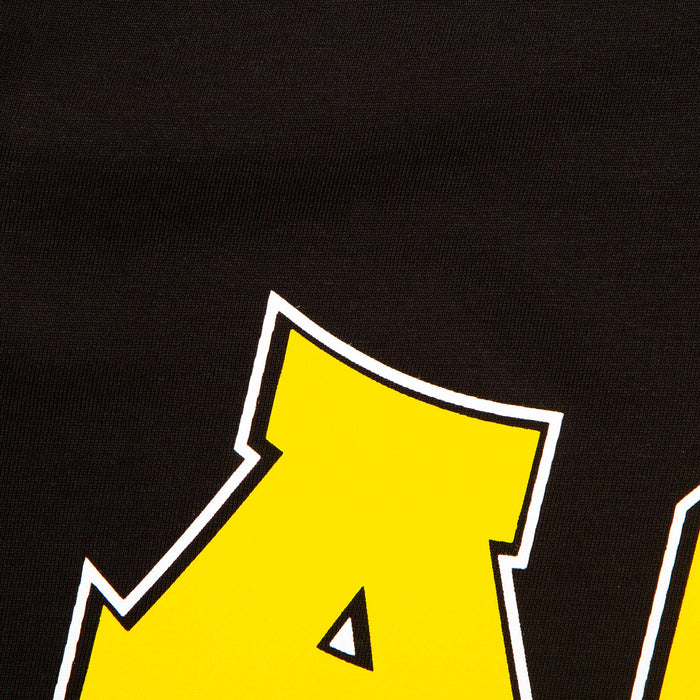 Acid Varsity Front Print - Tshirt - Black