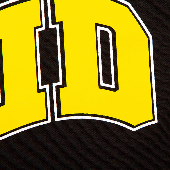 Acid Varsity Front Print - Tshirt - Black