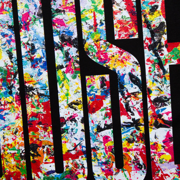 Adams Art Higher House Back Print - Tshirt - Black