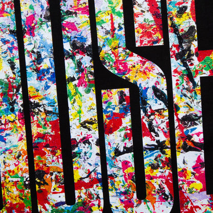 Adams Art Higher House Back Print - Tshirt - Black
