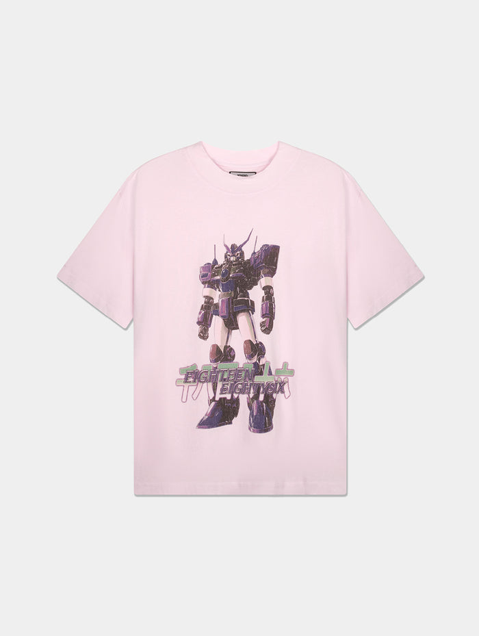 Anime Robot Mockneck T-Shirt