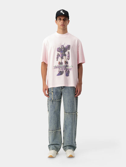 Anime Robot Mockneck T-Shirt