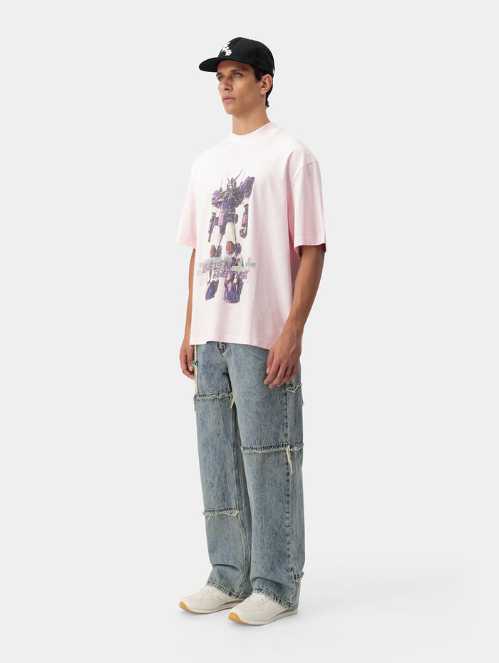 Anime Robot Mockneck T-Shirt