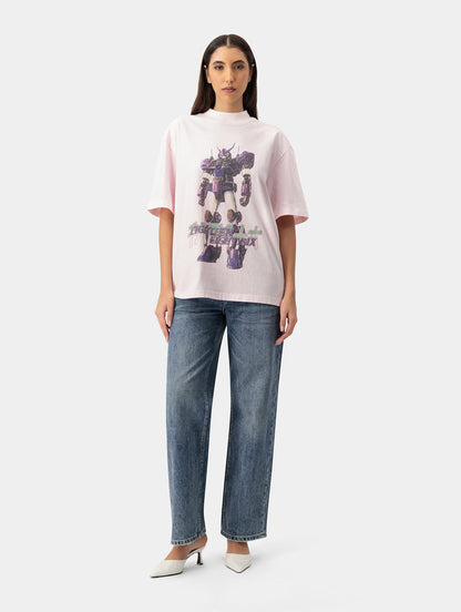 Anime Robot Mockneck T-Shirt