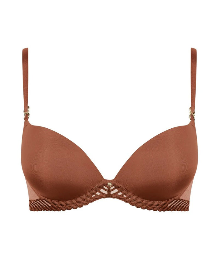 Aubade - Sheer Emotion Moulded push up Bra
