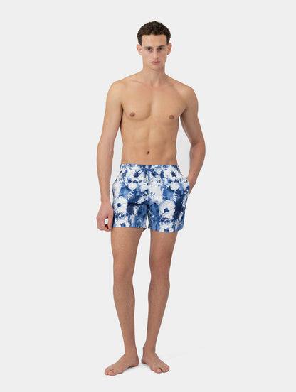 Azure Bloom Swim Shorts