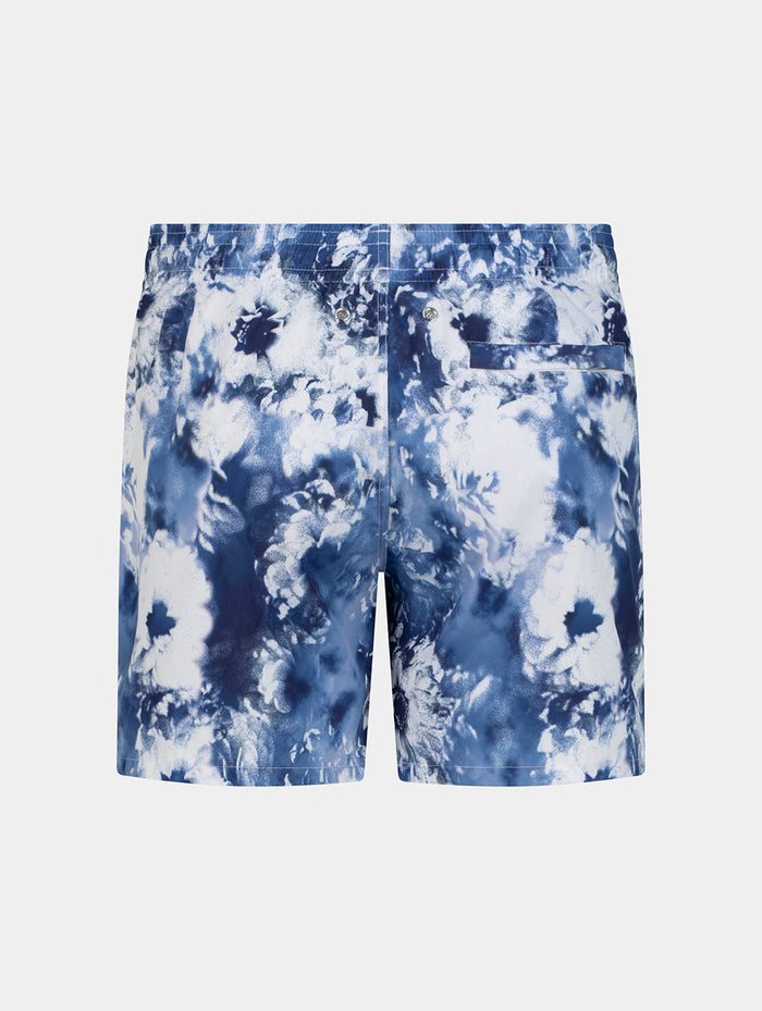 Azure Bloom Swim Shorts