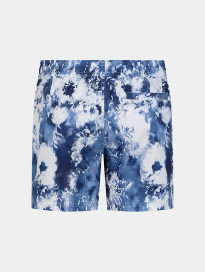 Azure Bloom Swim Shorts