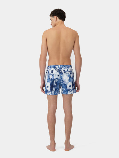 Azure Bloom Swim Shorts