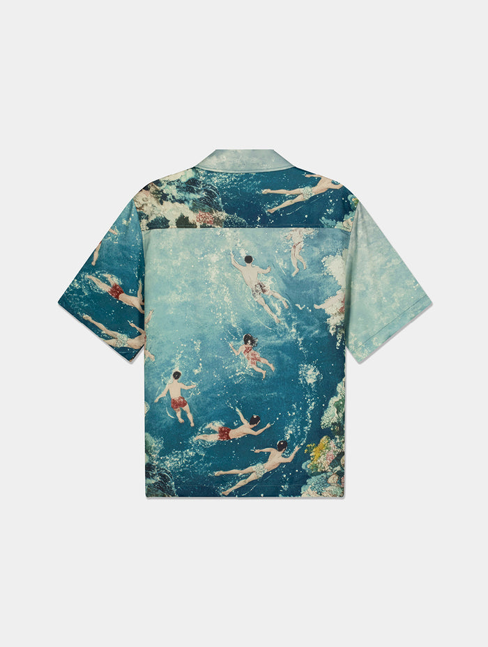 AZURE REEF RESORT SHIRT