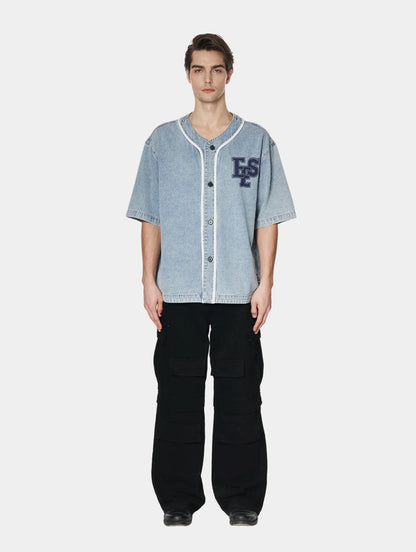 BASEBALL DENIM SHIRT