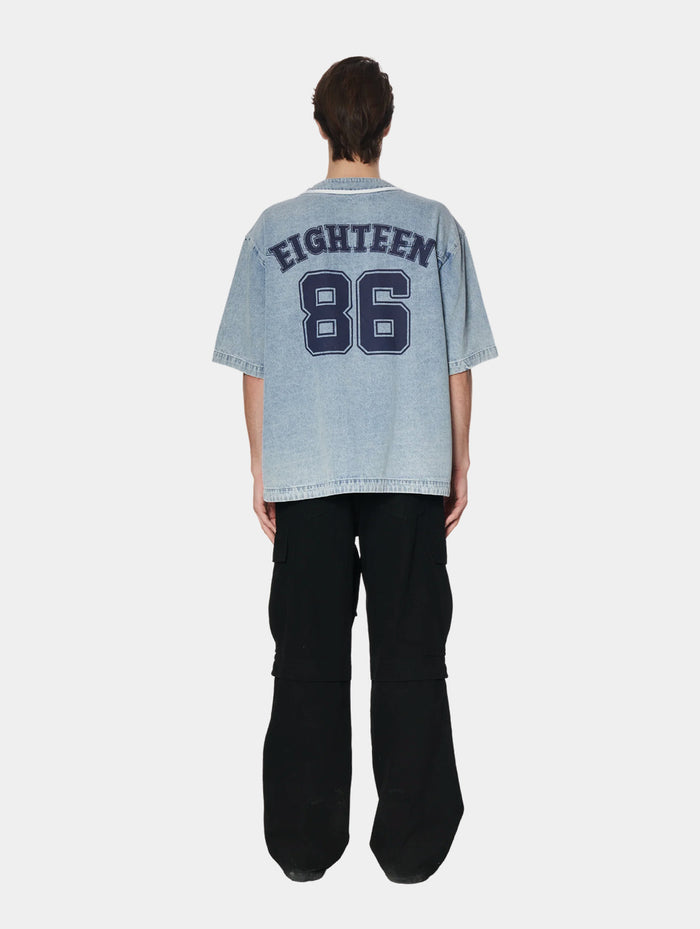 BASEBALL DENIM SHIRT