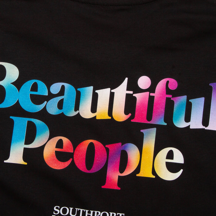Beautiful People Back Print - Tshirt - Black