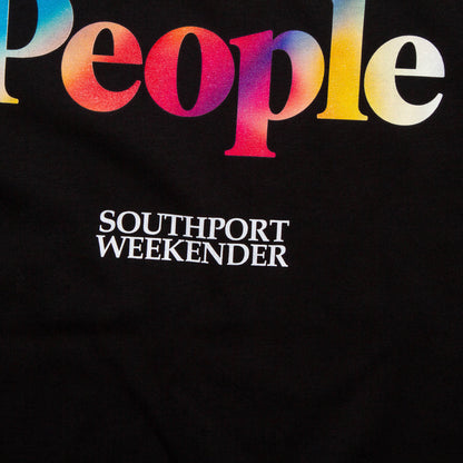 Beautiful People Front Print - Tshirt - Black