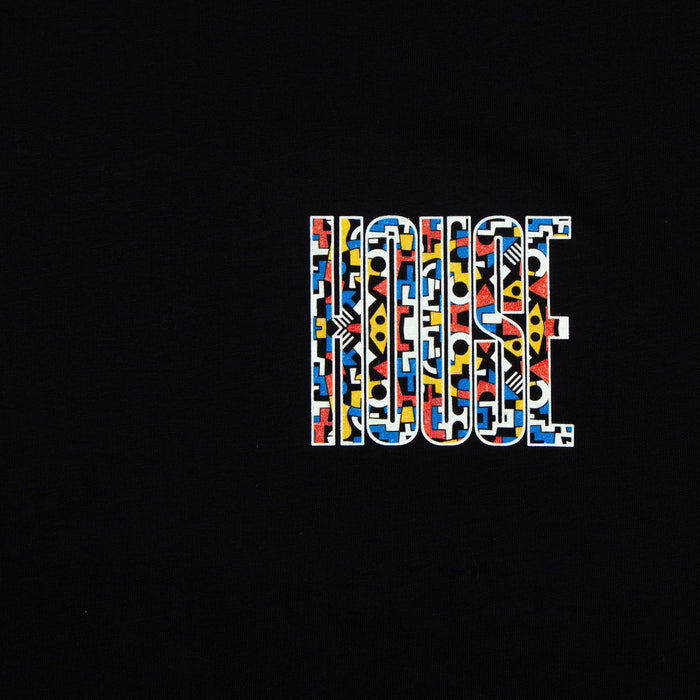 Bebop Higher House Back Print - Tshirt - Black